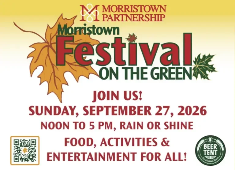 Morristown Festival on the Green Returns Sept. 27 with More Than 165 Exhibitors