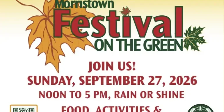 Morristown Festival on the Green Returns Sept. 27 with More Than 165 Exhibitors