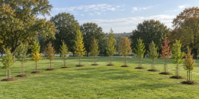 Thirteen Colony Trees Planted in Morris County Park for Nation's 250th Anniversary